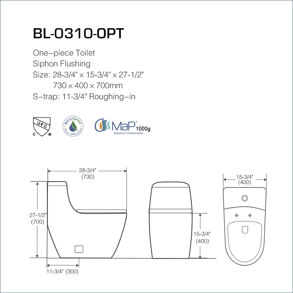 China Factory White Wc Toilet Floor Mounted One Piece Toilet Bowl Bathroom Toilet Ceramic Sanitary Ware