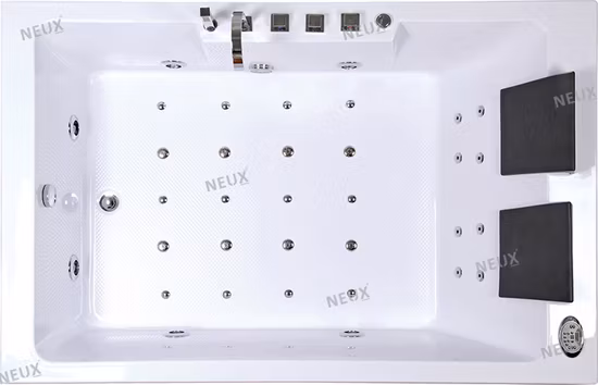Bañera ABS de estilo caliente con aprobación RoHS (control neumático TLP-642)