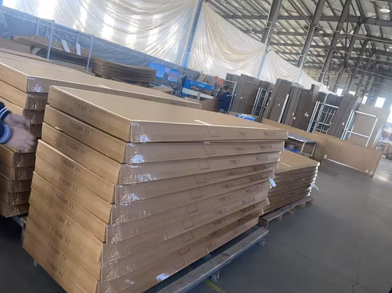 Cabina de ducha simple de moda con puerta corrediza de vidrio templado